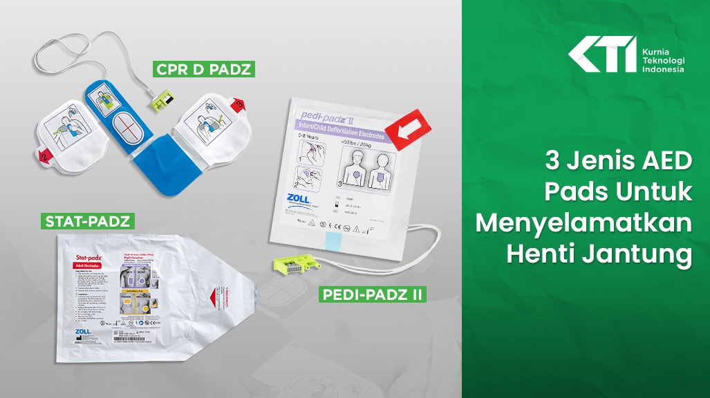 3 Jenis AED Pads Untuk Menyelamatkan Henti Jantung 